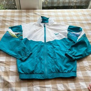 Reebok 80s 90s windbreaker small